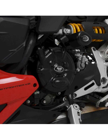 R&G RACING Race Series left Engine Case Cover - Ducati Streetfighter V2