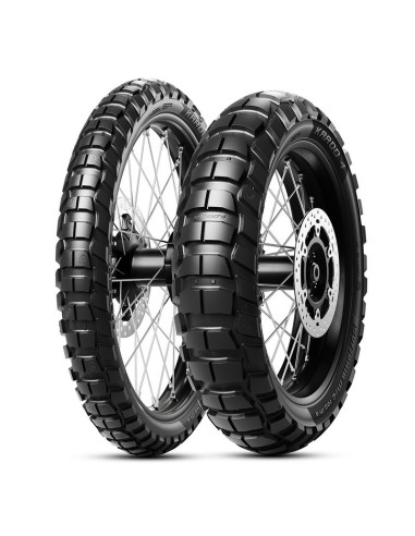 METZELER Tyre KAROO 4 (F) 100/90-19 M/C 57S TL M+S