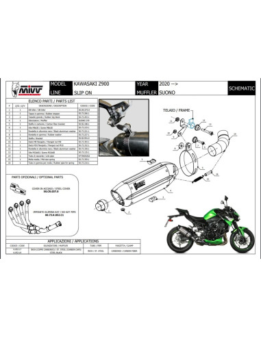 Pièce détachée MIVV manchon - 9773K052S2