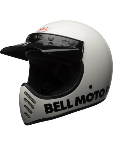 BELL Moto-3 Classic Helmet - Gloss White
