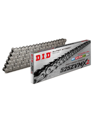 D.I.D 525ZVM-X2 X-Ring Drive Chain 525