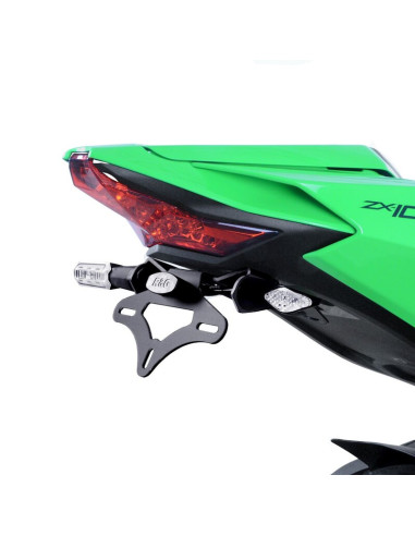 Support de plaque R&G RACING - noir Kawasaki Ninja ZX-10R/RR