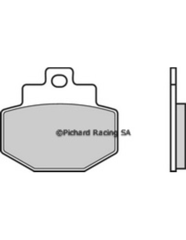 Plaquettes de frein BREMBO Scooter carbone céramique - 07047