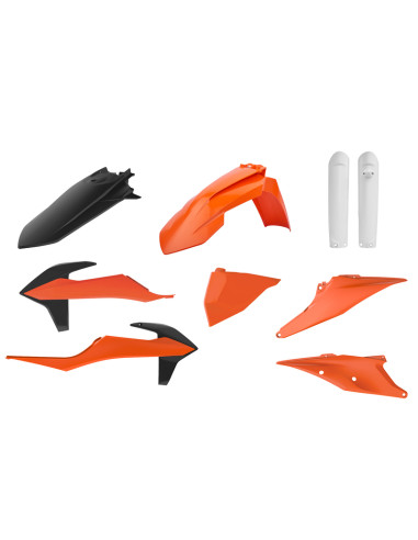 POLISPORT Plastic Kit OEM Color - KTM EXC/EXC-F