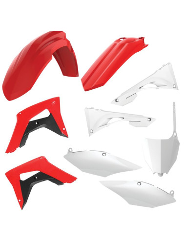 POLISPORT Plastic Kit OEM Color - Honda CRF250RX/450RX