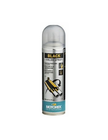 MOTOREX Black Colour Spray - Spray 5ml x12