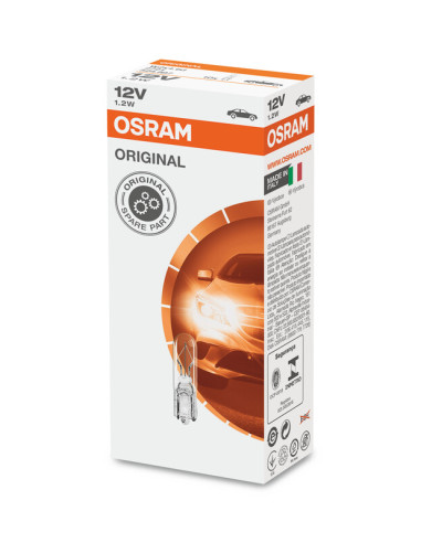 OSRAM Original Line Light Bulbs 12V 1,2W - x10