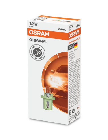 OSRAM Original Line W2W Light Bulbs 12V 2W - x10